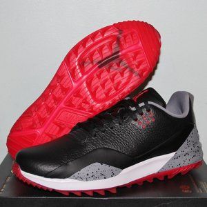 Jordan ADG 3 Bred Waterproof Golf Shoes Mens 7 Black Red